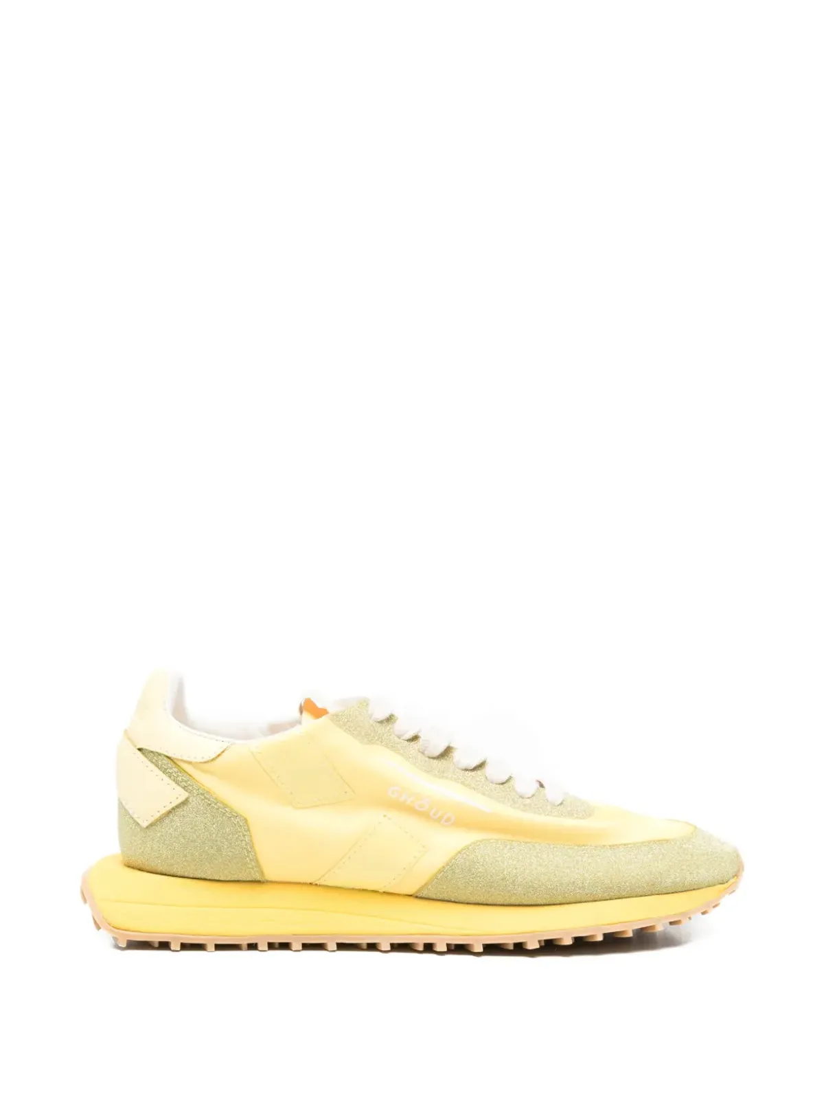 GHŌUD ラッシュ・スターライト モノブロック グリッターパネル スニーカー - Yellow - 画像1