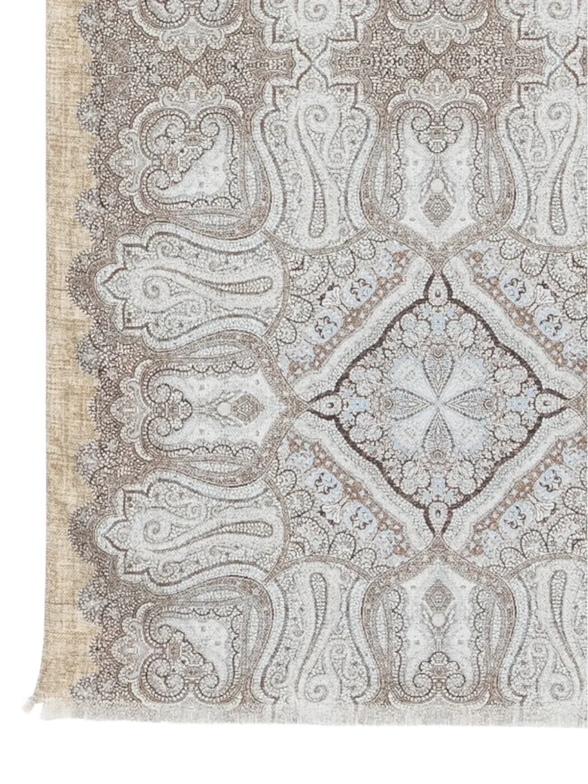 Dell'oglio Salina paisley scarf - 画像3