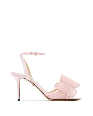 MACH & MACH Le Cadeau リボンディテール レースサンダル - Pink - サムネイル1