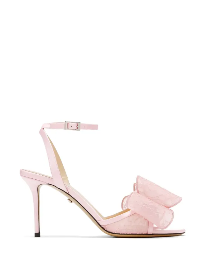 MACH & MACH MACH & MACH Le Cadeau リボンディテール レースサンダル - Pinkの商品画像