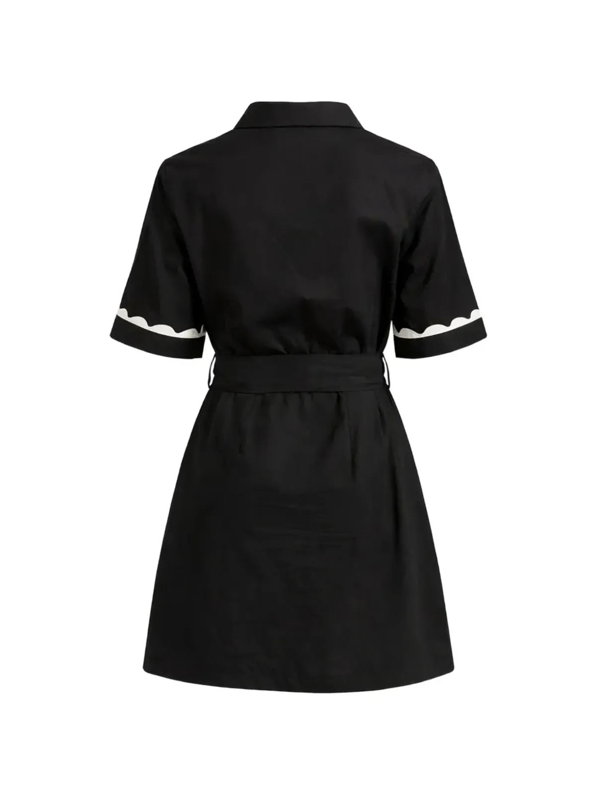 Seafolly belted mini dress - Black - 画像2