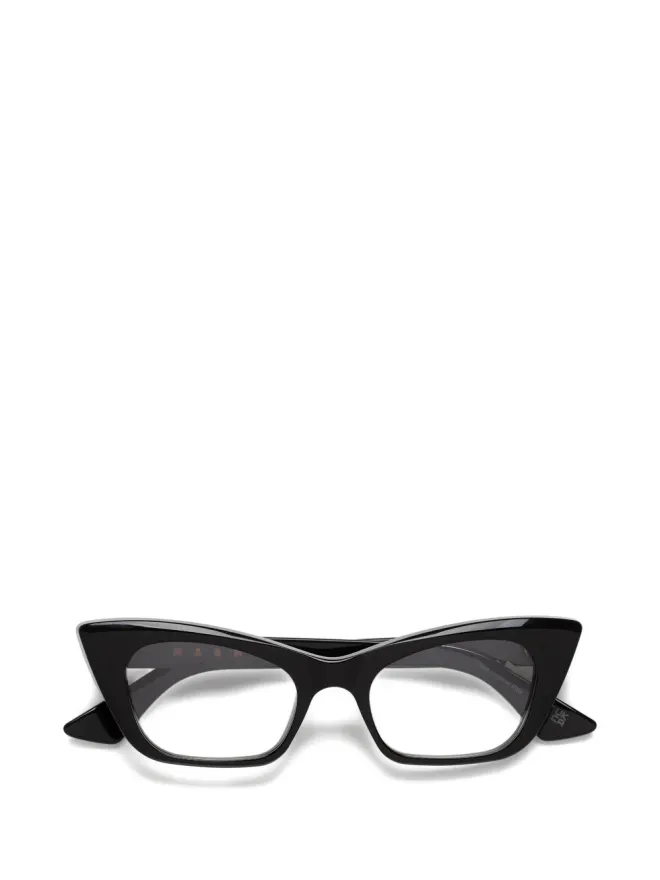 Marni Eyewear Marni Eyewear x Retrosuperfuture ネジア キャットアイフレーム メガネ - ブラックの商品画像