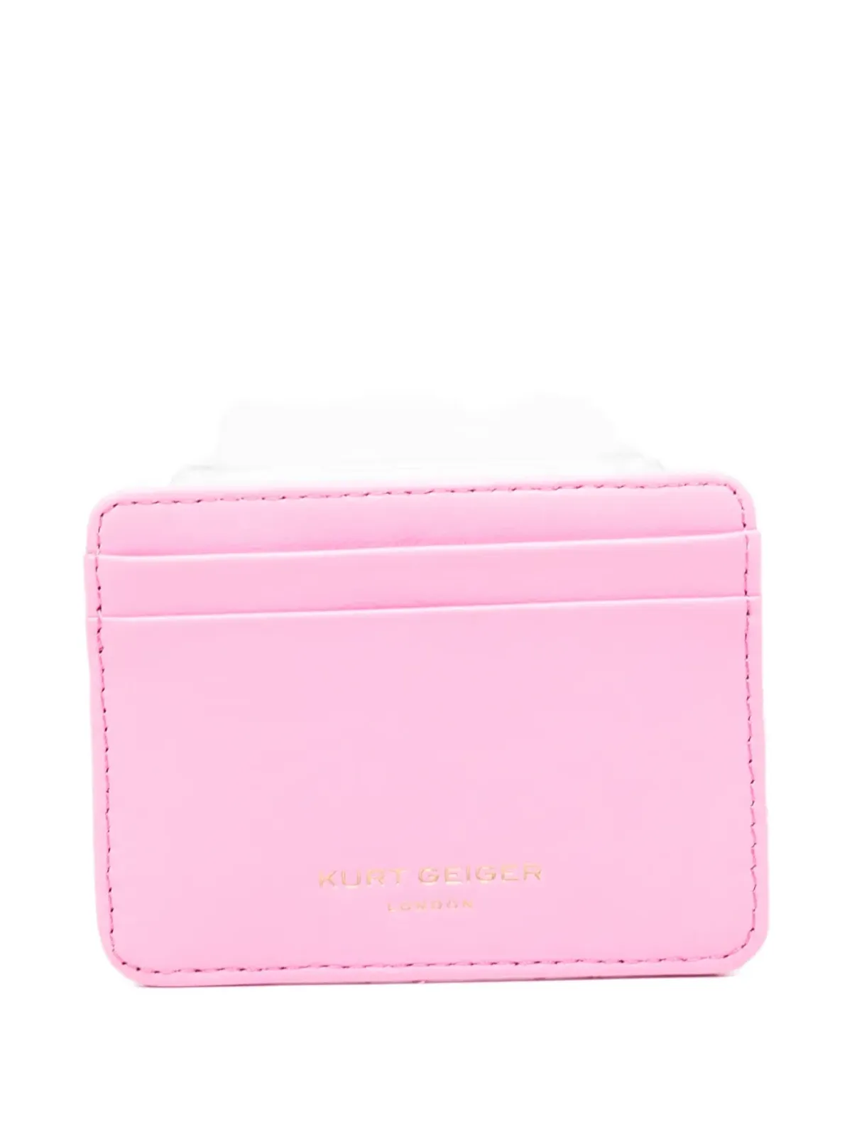 Kurt Geiger Kensington quilted card holder - Pink - 画像2