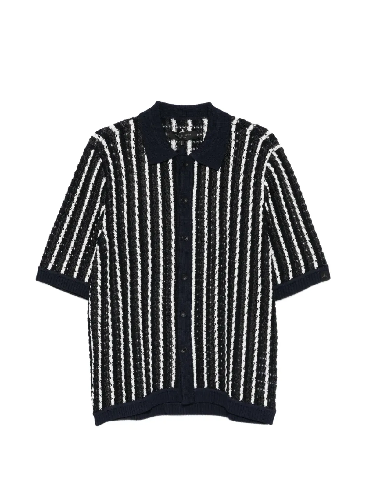 rag & bone Dalton striped shirt - 画像1
