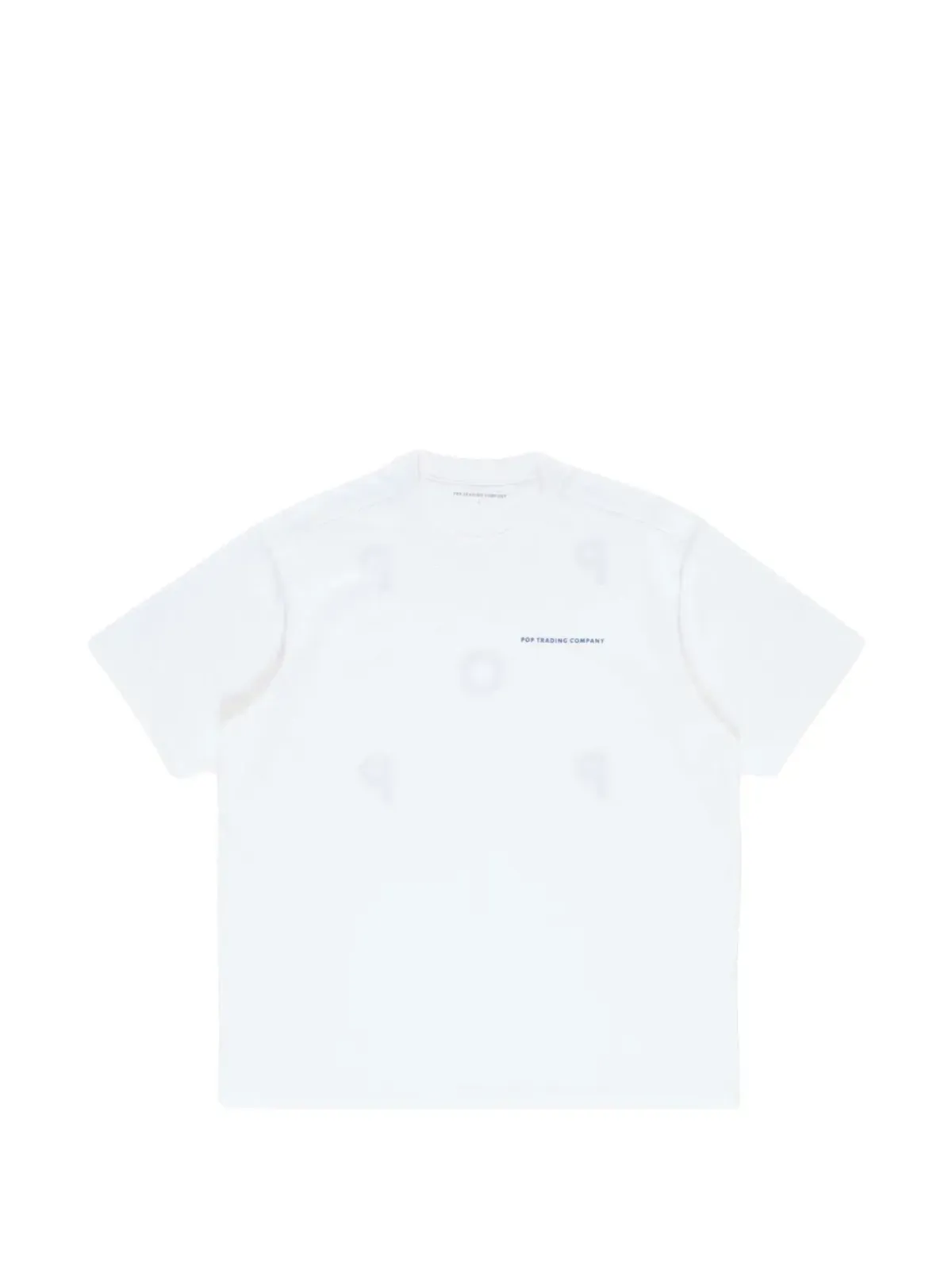 Pop Trading Company ロゴディテール Tシャツ - 画像1