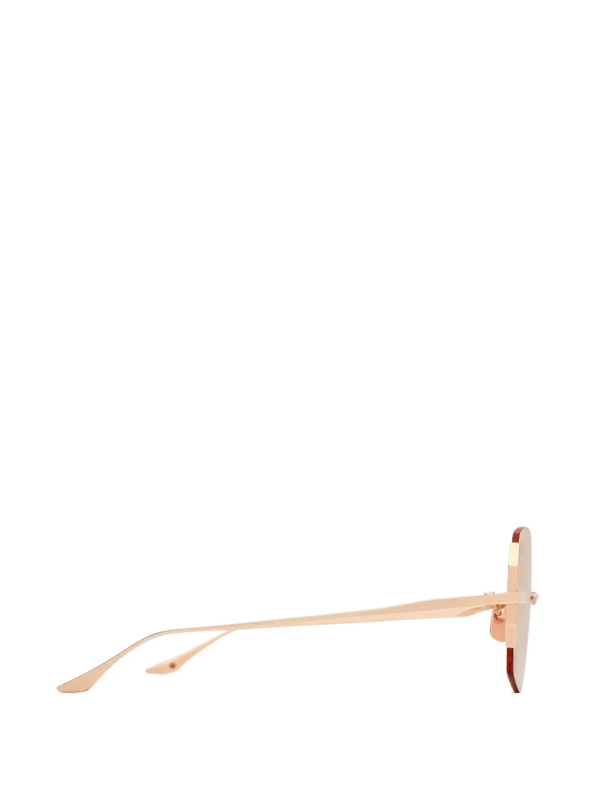 Dita Eyewear ジオメトリックフレームのサングラス - 画像2