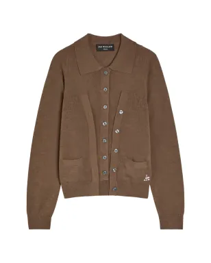 B.B. Walace Kruger layered cardigan - サムネイル1