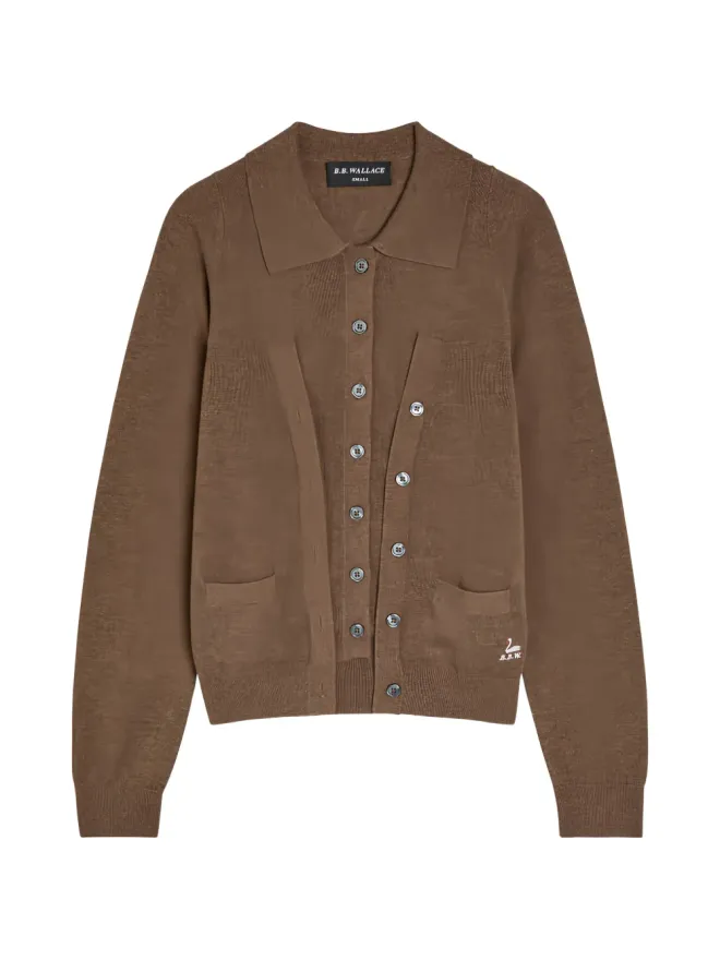 B.B. Walace B.B. Walace Kruger layered cardiganの商品画像