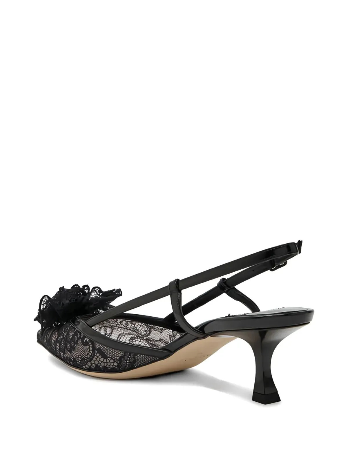 Jimmy Choo ミミ レースフラワー パンプス - 画像2