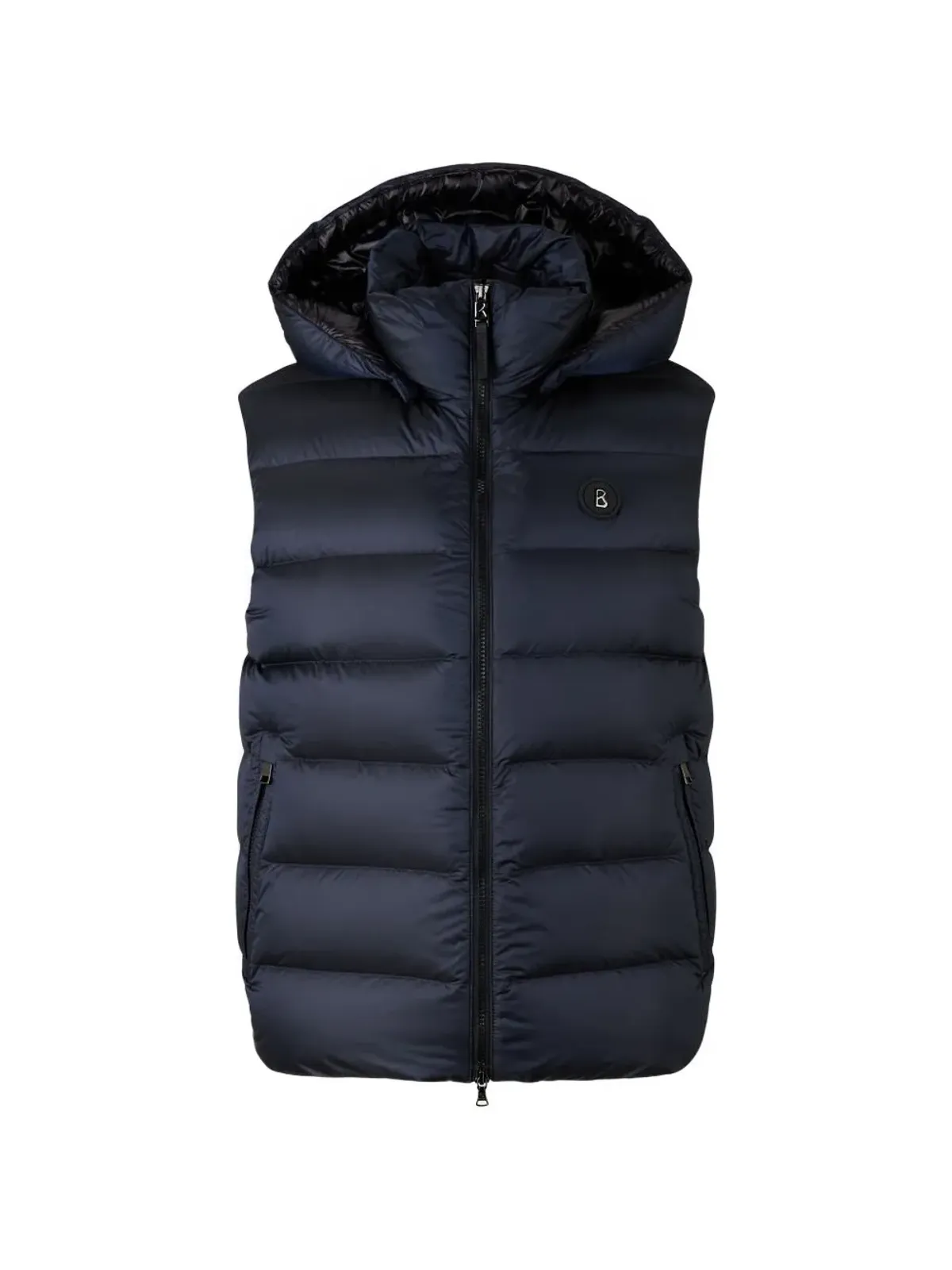 BOGNER Holger パデッドフード付きジレ - 画像1