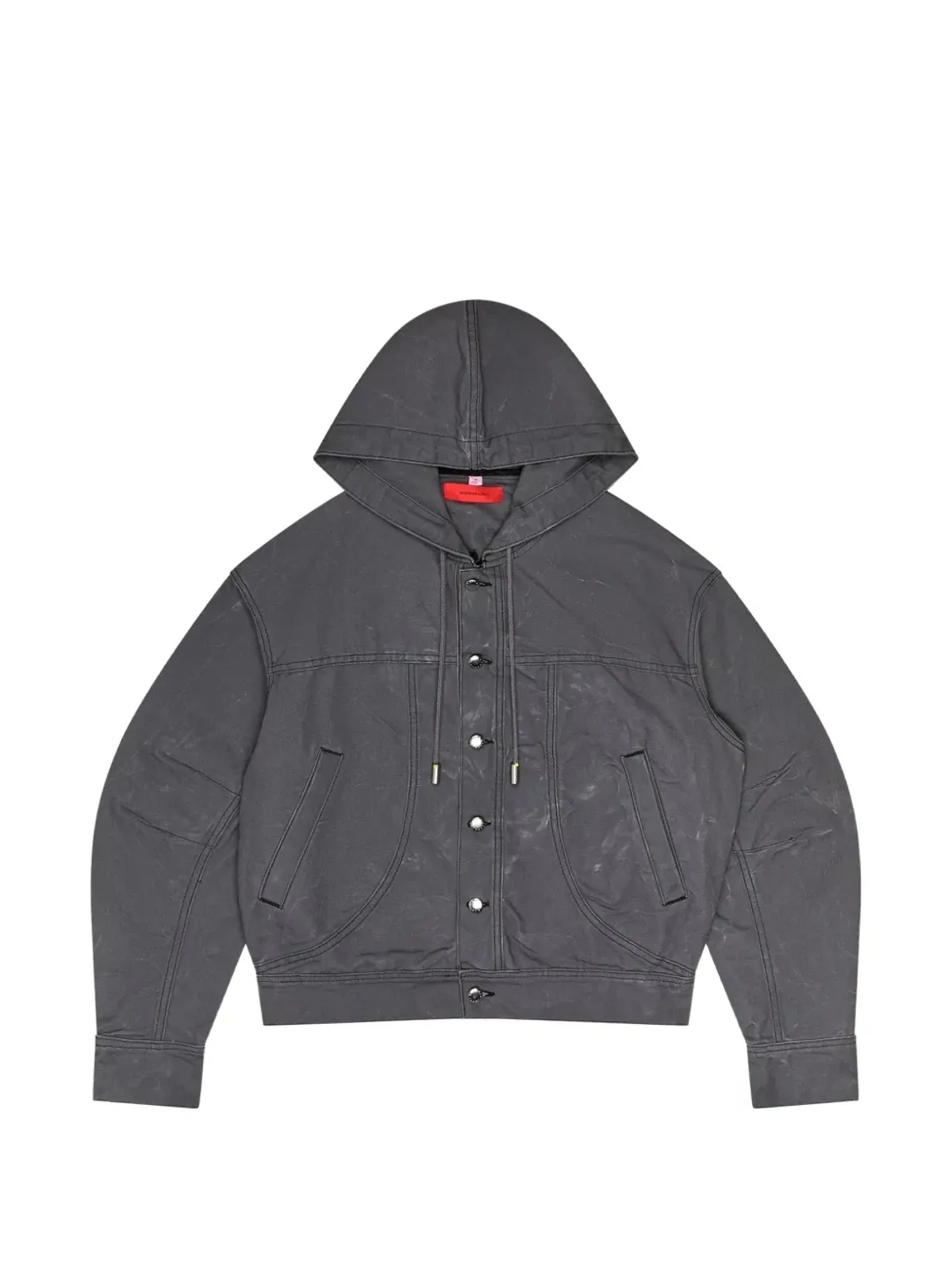 Eckhaus Latta サイト フード付きジャケット - グレー - 画像1
