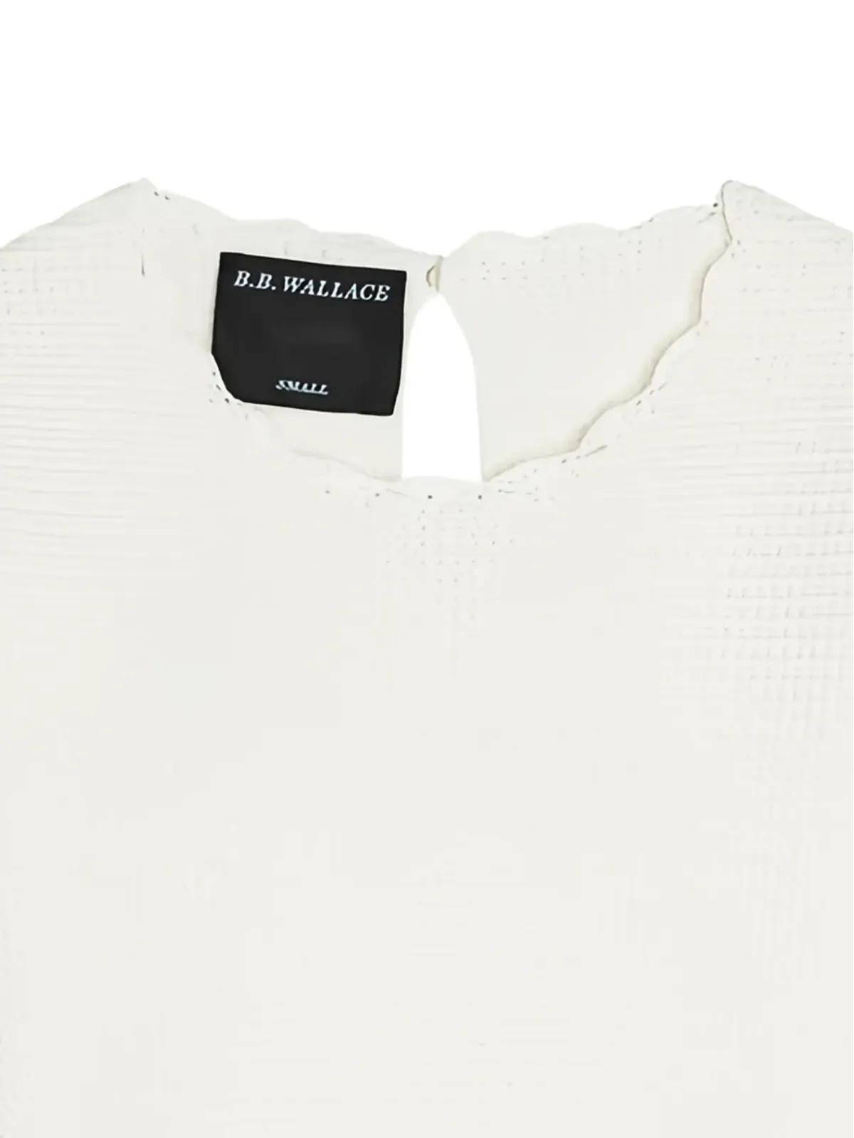 B.B. Walace ストライプトリムTシャツ - 画像2