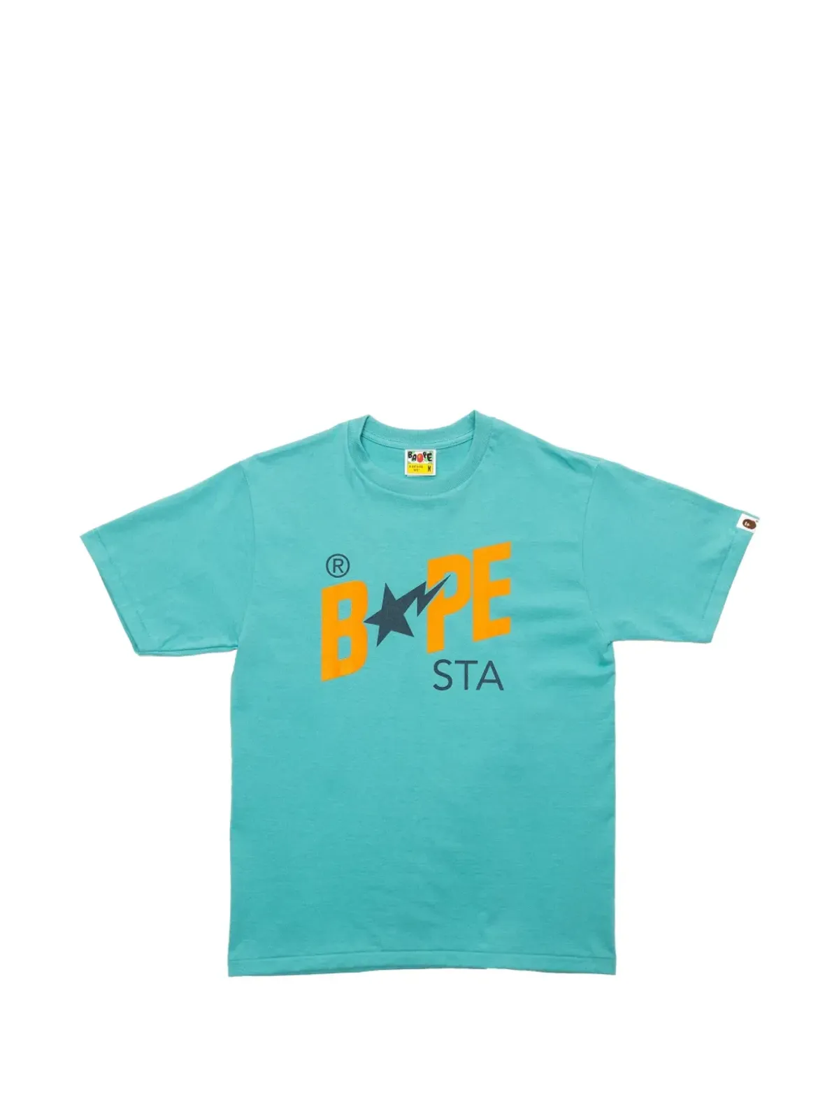 A BATHING APE® クルーネック ロゴプリント Tシャツ - 画像1