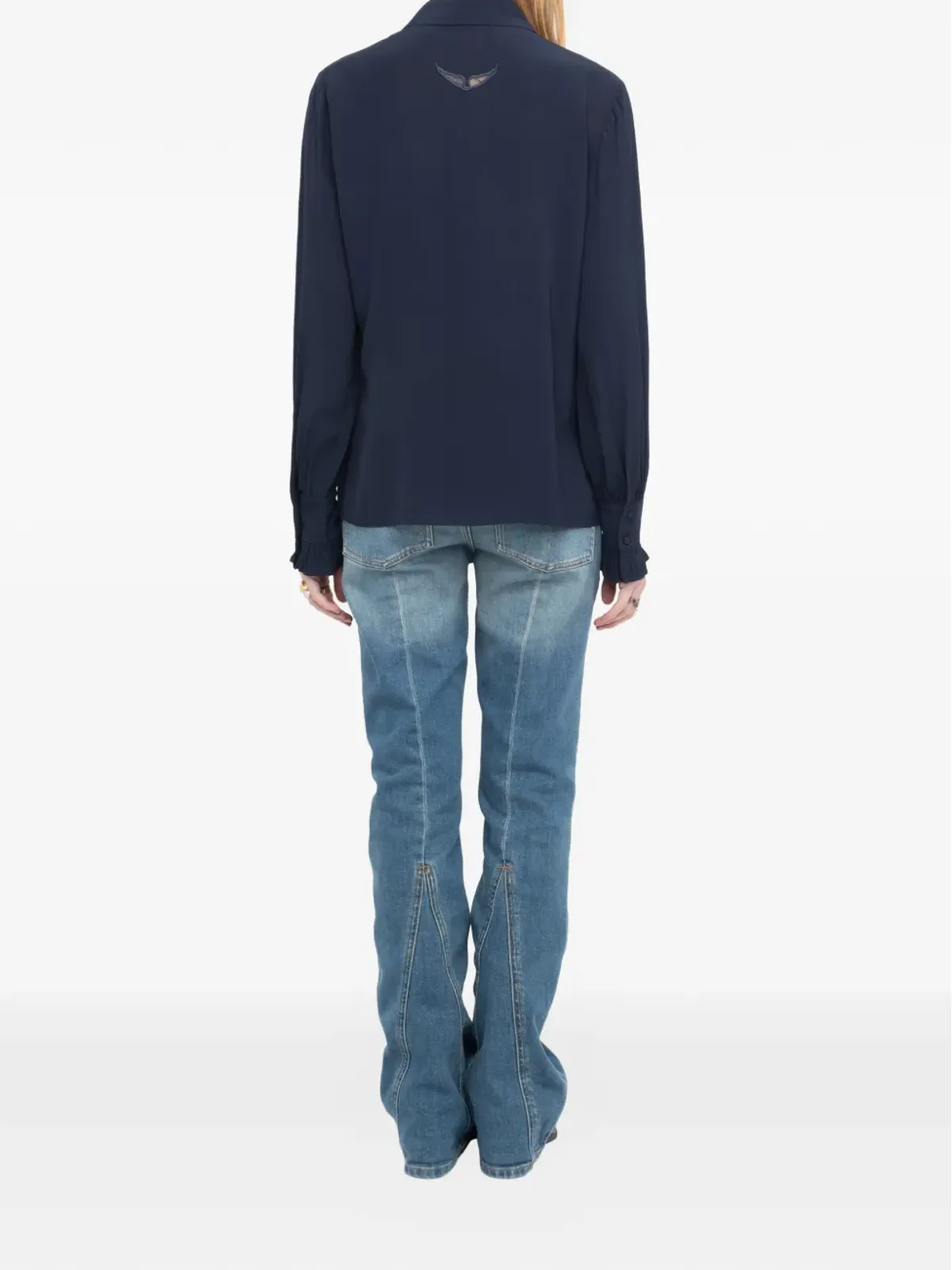 Zadig&Voltaire Thely フリルカフス長袖シャツ - 画像3