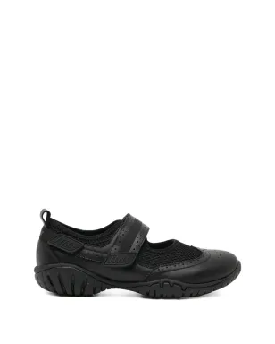 COTEMP perforated strap ballet flats - Black - サムネイル1
