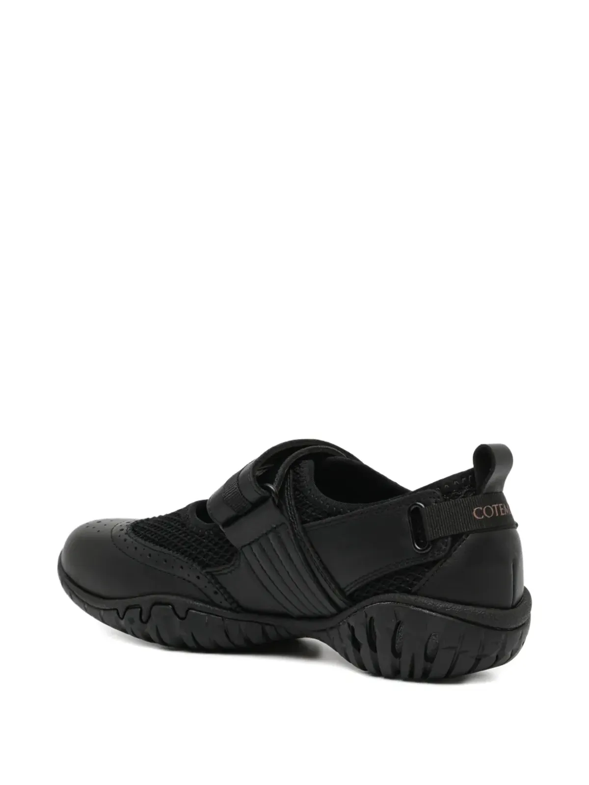 COTEMP perforated strap ballet flats - Black - 画像3