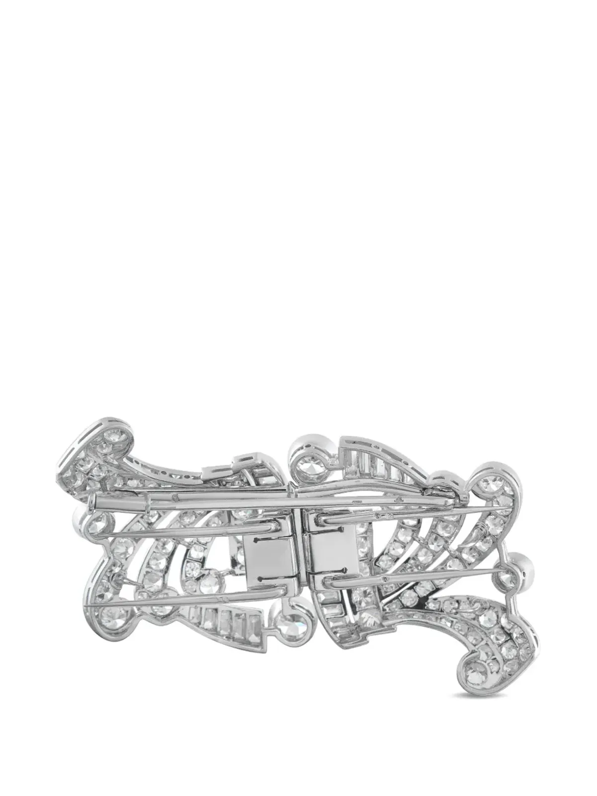 LB Exclusive フランス製ダイヤモンド装飾ブローチ - 画像2