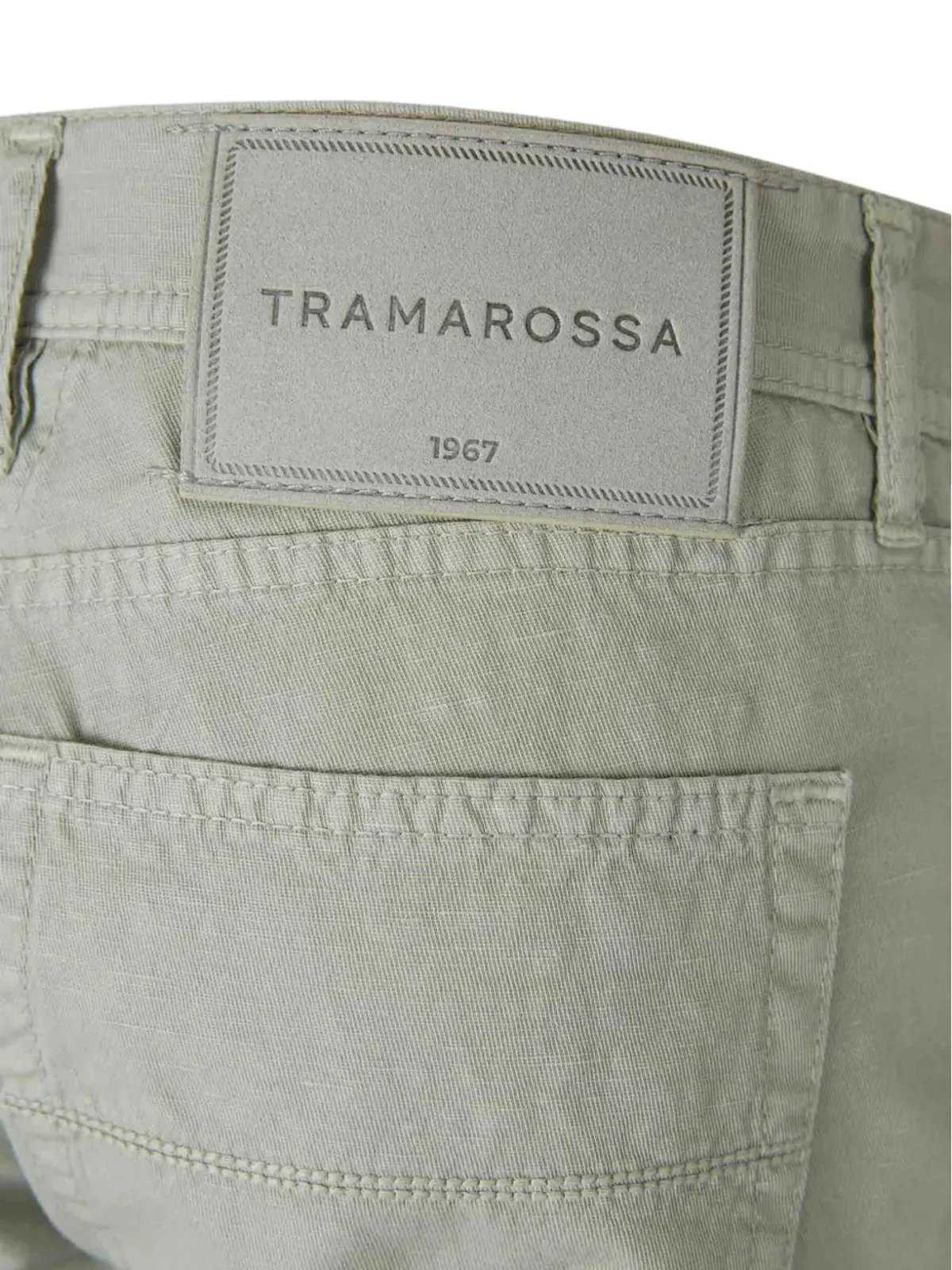 Sartoria Tramarossa ボタン留めデニムジーンズ - グリーン - 画像4