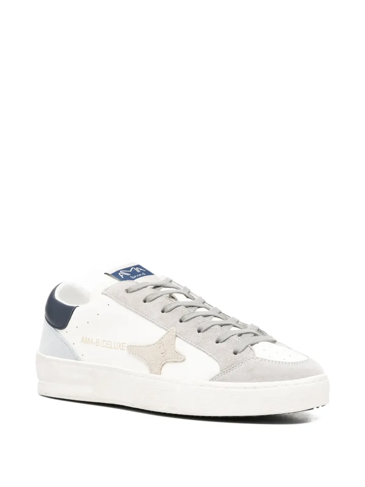 Ama Brand B/Deluxe star-appliqué sneakers - White - 画像2