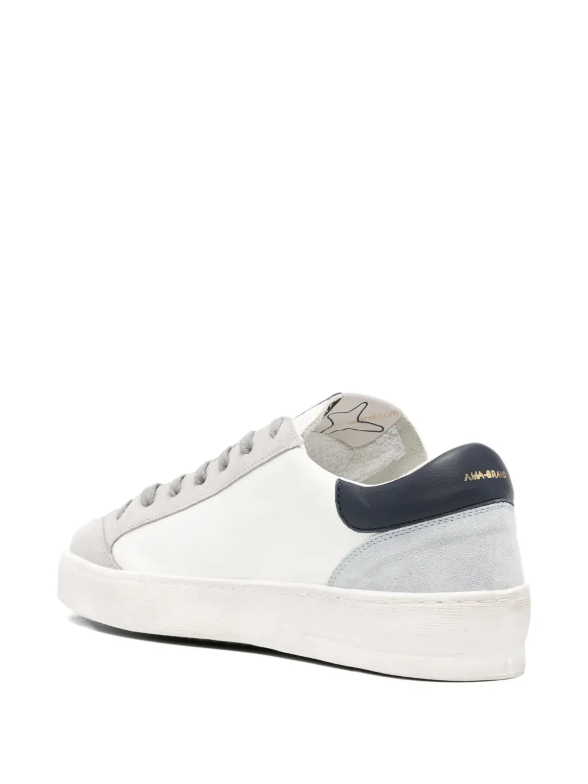 Ama Brand B/Deluxe star-appliqué sneakers - White - 画像3