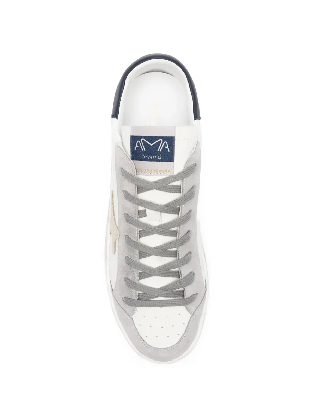 Ama Brand B/Deluxe star-appliqué sneakers - White - 画像4