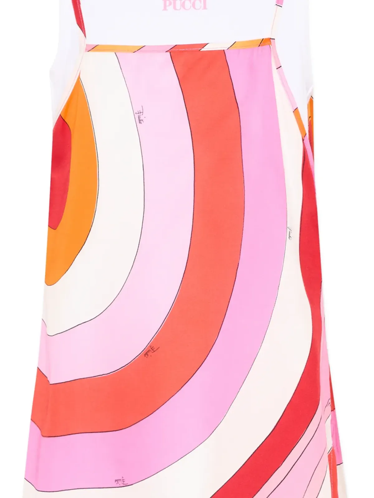 PUCCI Junior 柄入りシフトワンピース - 画像3