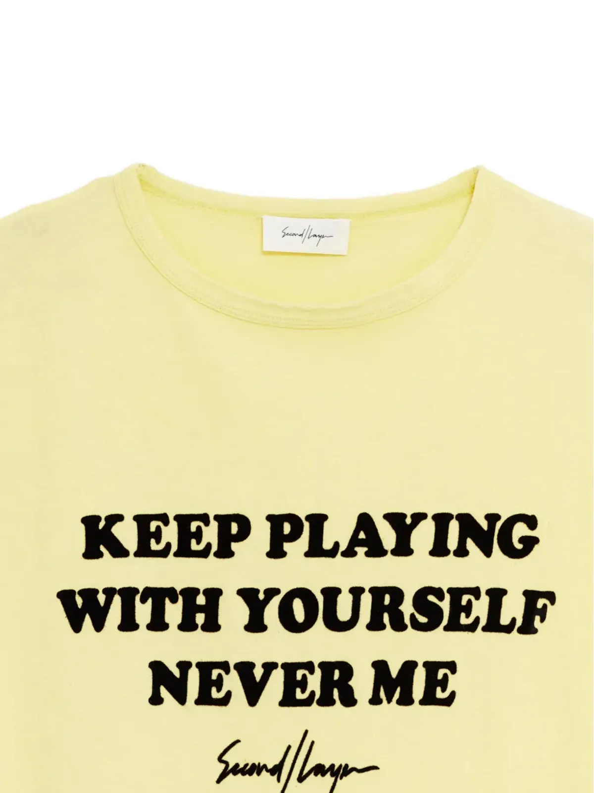 Second/Layer クルーネック Tシャツ - 画像3