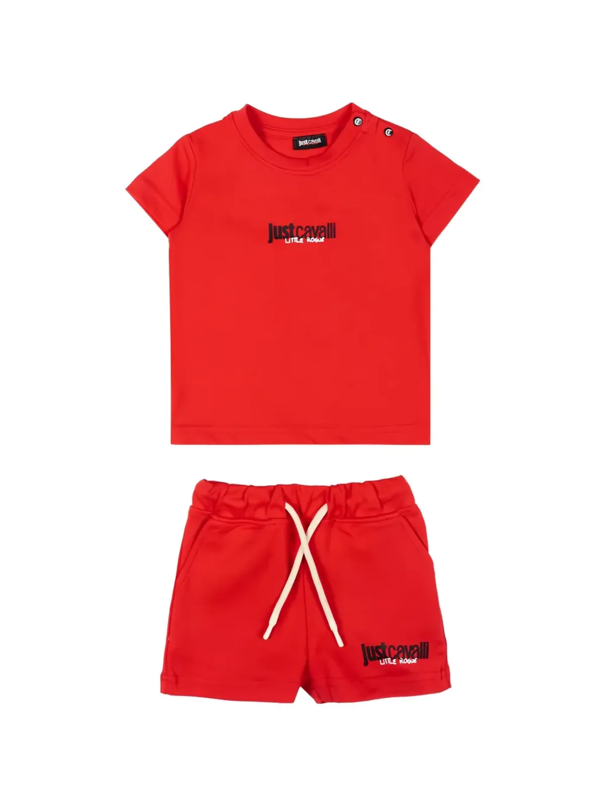 Just Cavalli Kids ロゴディテール ショートセット - 画像1