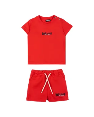 Just Cavalli Kids ロゴディテール ショートセット - サムネイル1