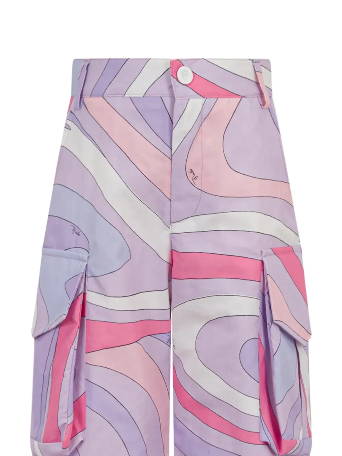 PUCCI Junior プリントカーゴパンツ - 画像2