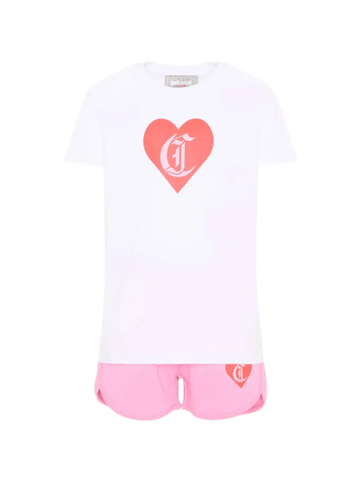Just Cavalli Kids コットンのトラックスーツ - ホワイト - 画像1