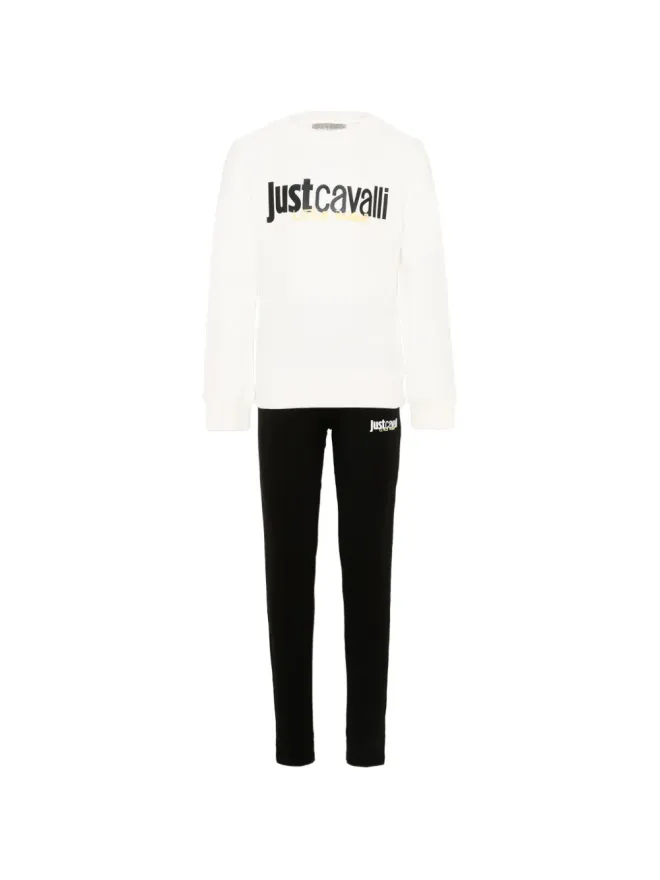 Just Cavalli Kids Just Cavalli Kids ロゴプリント トラックスーツの商品画像