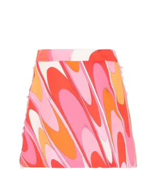 PUCCI Junior スパンコールパネルドミニスカート - ピンク - サムネイル2
