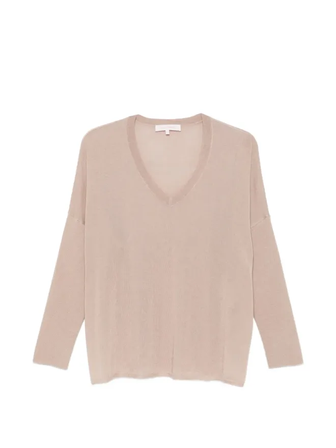 absolut cashmere absolut cashmere Meryl V-neck sweater - Neutralsの商品画像