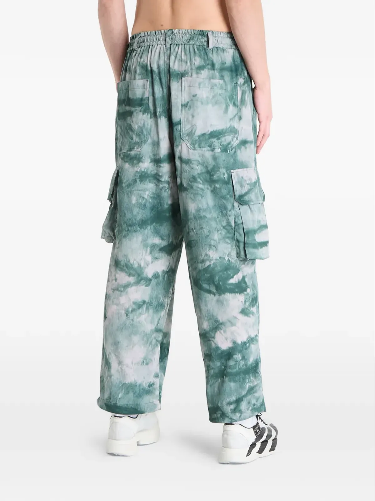 Y-3 UT AOPストレートカーゴパンツ - 画像2