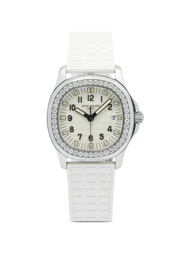 Patek Philippe Pre-Owned Patek Philippe ビンテージ Aquanaut Luce ダイヤモンド 34mm ウォッチ - ホワイトの商品画像