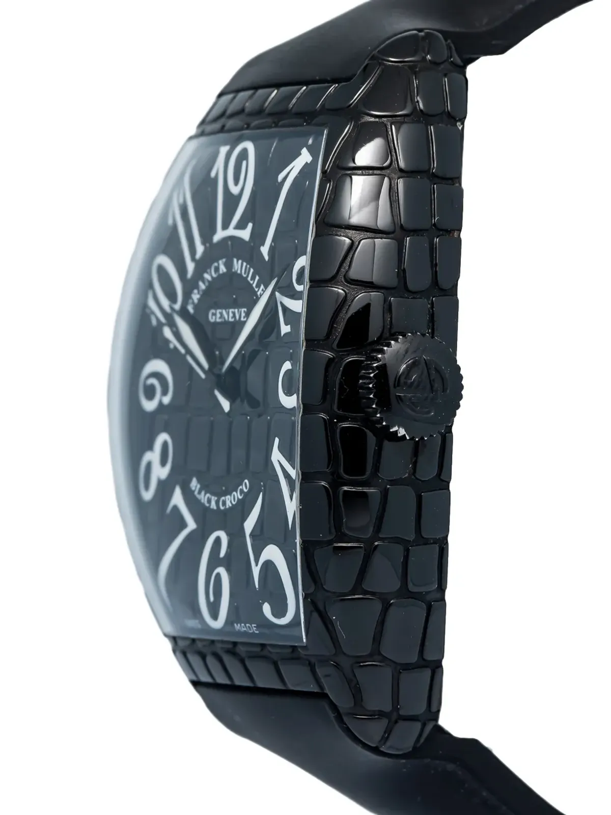 Franck Muller Croco Tono Curvex 腕時計 - 画像4