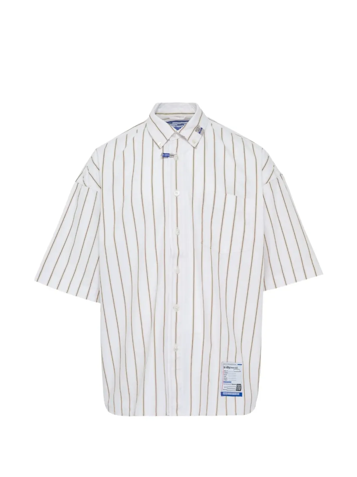Maison MIHARA YASUHIRO ストライプシャツ - 画像1