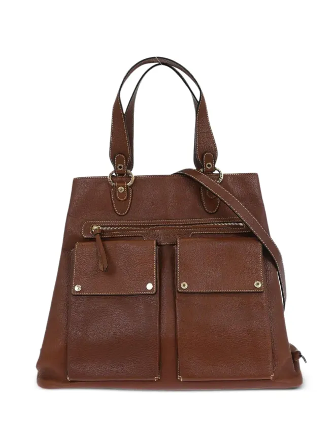 Bvlgari Pre-Owned Bvlgari Pre-Owned 二ウェイ レザー ハンドバッグの商品画像