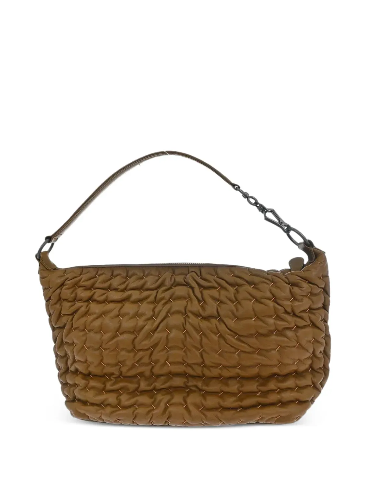 Bottega Veneta ビンテージ キルテッドレザーハンドバッグ - 画像2