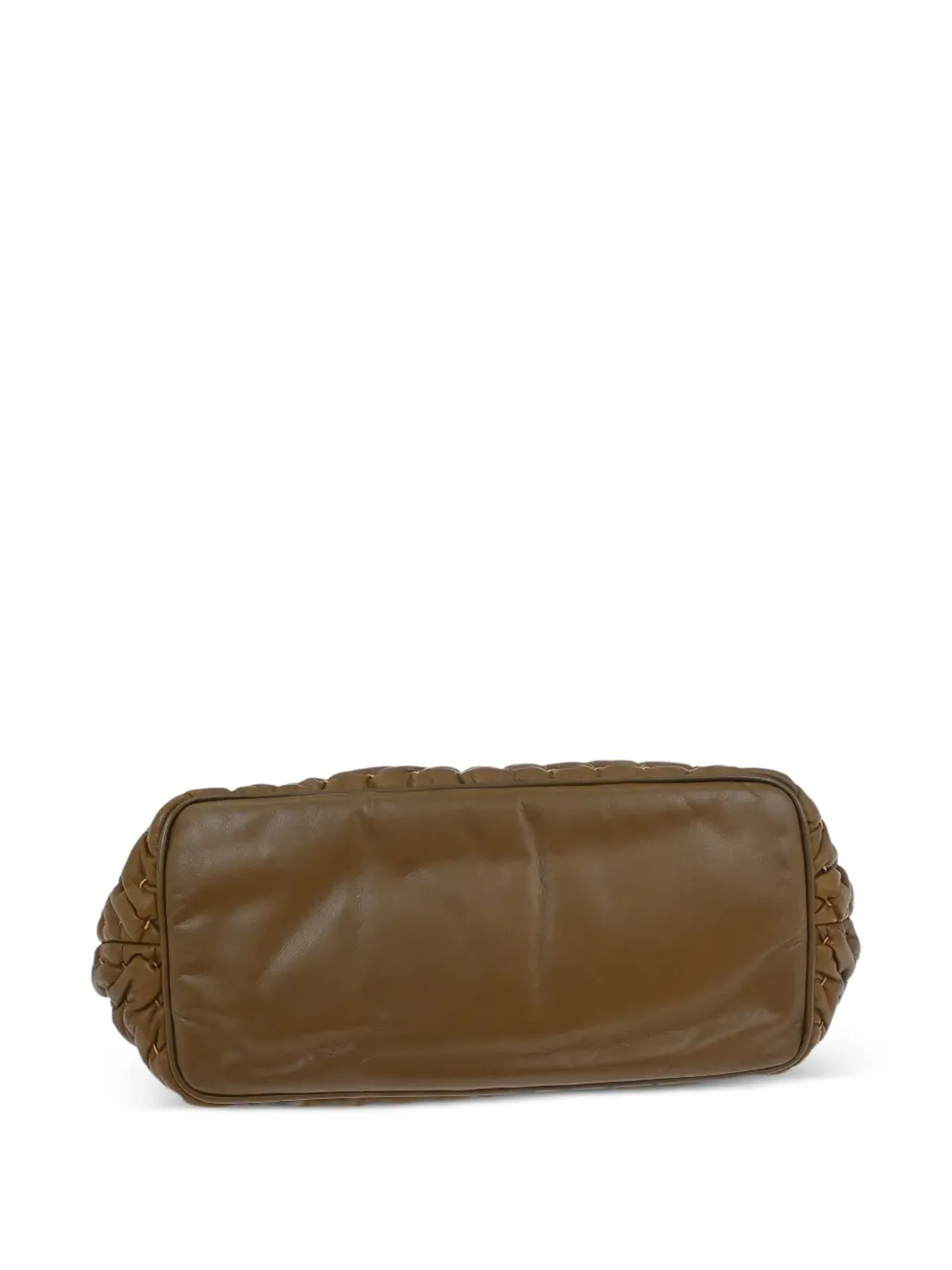 Bottega Veneta ビンテージ キルテッドレザーハンドバッグ - 画像3