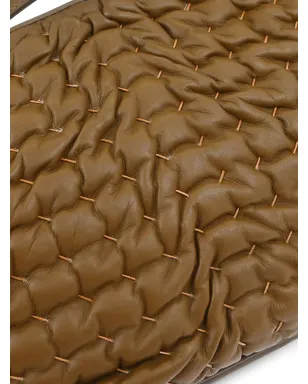 Bottega Veneta ビンテージ キルテッドレザーハンドバッグ - サムネイル4