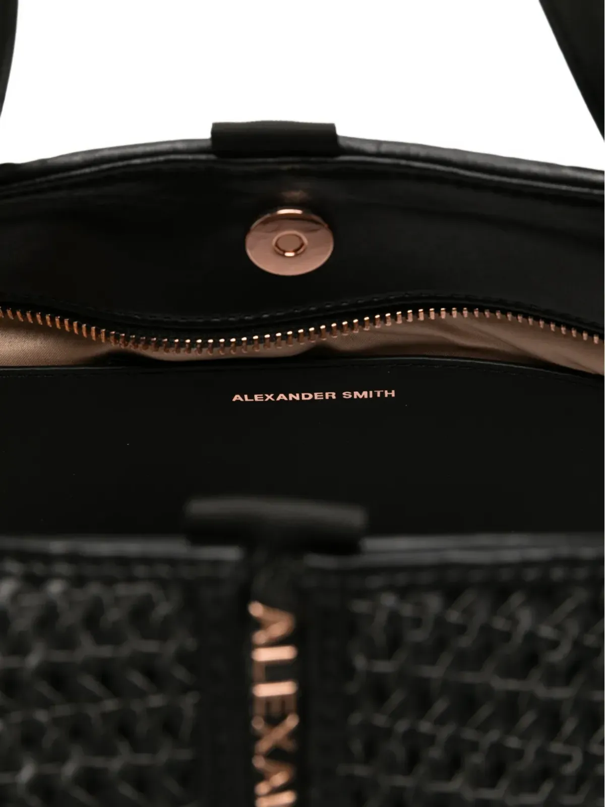Alexander Smith ローレン レザー トートバッグ - 画像5