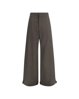 SA SU PHI ボタン付きキュロットパンツ - Brown - サムネイル3