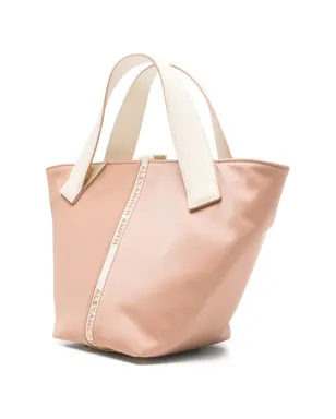 Alexander Smith Lauren ロゴストライプ トートバッグ - Pink - サムネイル3