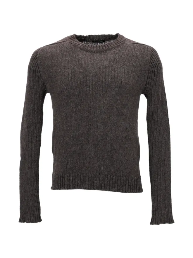 Balmain Pre-Owned Balmain Pre-Owned クルーネックセーター - Brownの商品画像