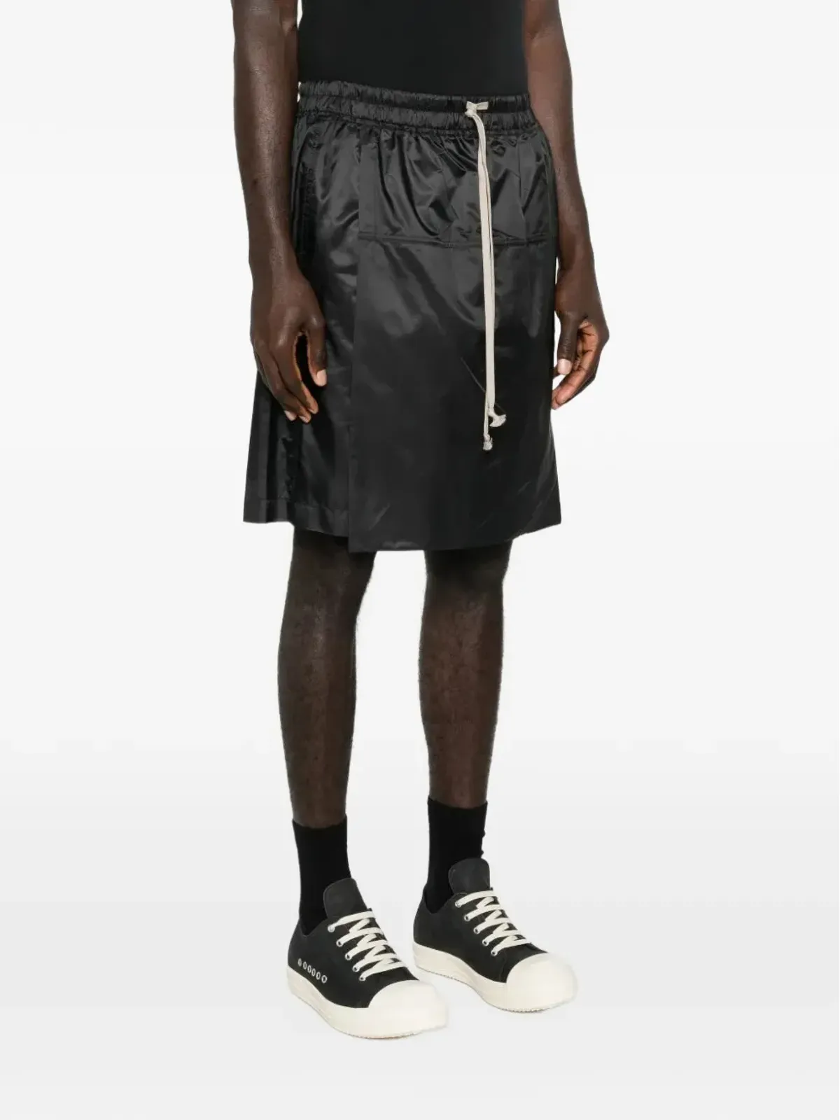 Moncler + Rick Owens キルト風ドローコードショーツ - 画像3