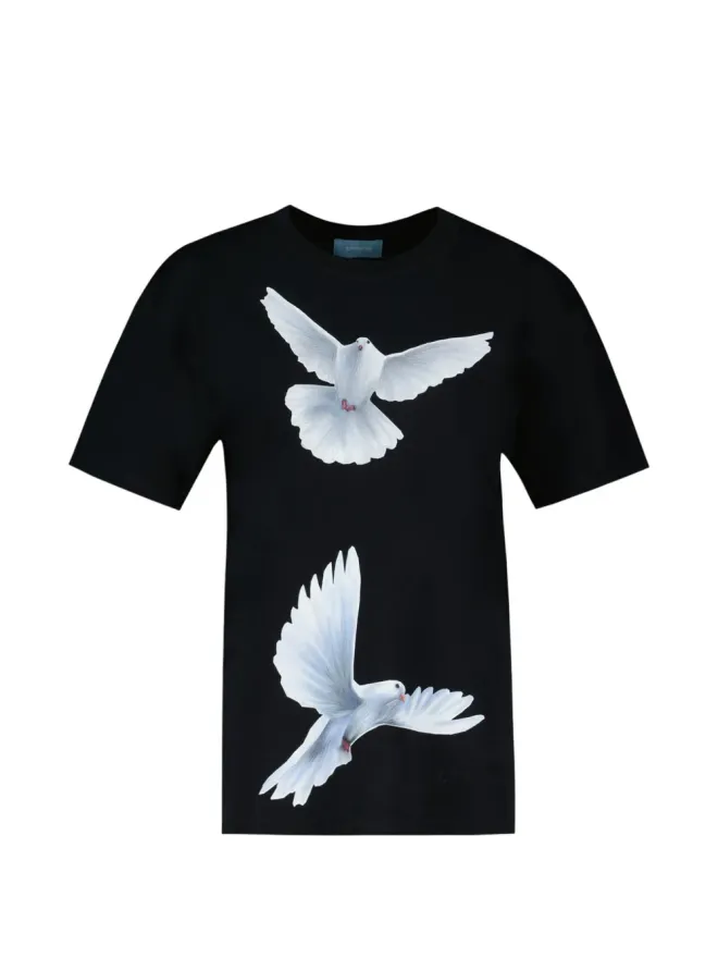 3PARADIS 3.PARADIS Freedom Doves Tシャツの商品画像