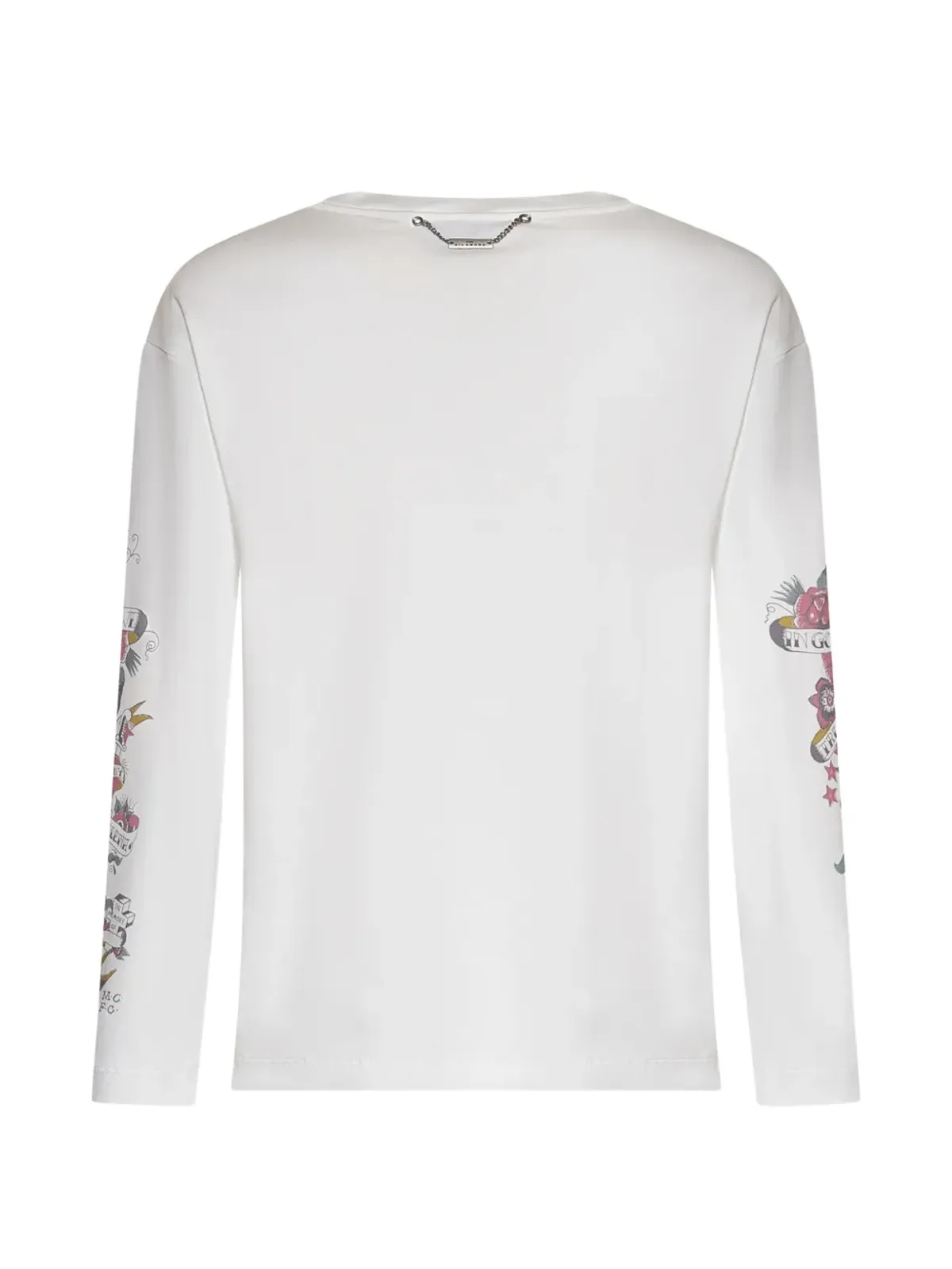 John Richmond ロングスリーブ グラフィックTシャツ - 画像2