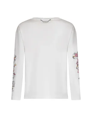 John Richmond ロングスリーブ グラフィックTシャツ - サムネイル2